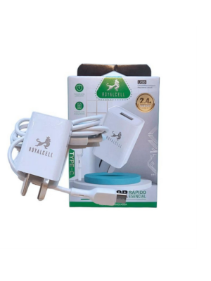 CARGADO RAPID USB + CABLE TIPO C RC9003800A/CZRC9006000A IAÑ
