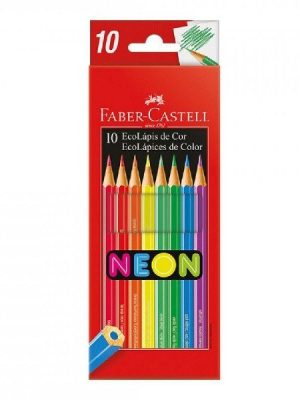 ECOLAPICES FABER COLOR NEON X10 UNI ART 116153 AAÑ