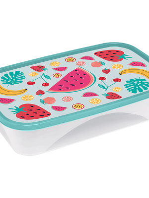 HERMETICO RECT FRUTA 2.55LTS 30X20X7CM ART 308587 JAN