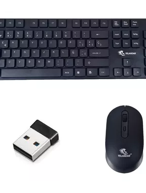 TECLADO INALAMBRICO C/MOUSE W3100 JAN