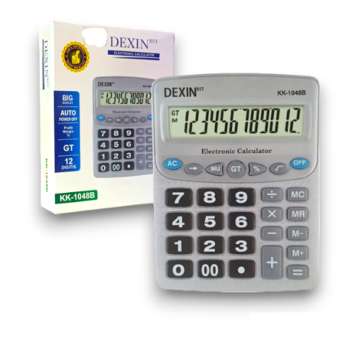 CALCULADORA ELECTRONICA DEXIN 12DIG. KD-1048B CAN