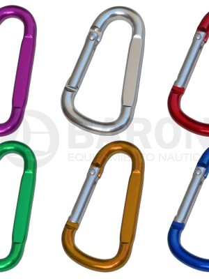 MOSQUETON DE ALUMINIO XUNIDAD 8CM ART S01919 GAN