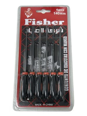 SET DE LIMAS 6PCS 140MM ART ETL0034 GAN