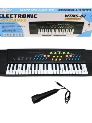 TECLADO PIANO MUSICAL INFANTIL C/MICROFONO WTMS02 GAN