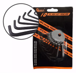 KIT JUEGO DE LLAVES ALLEN 10PCS ART S0199/TL073 GAN