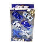 SET VEHICULOS POLICIA X6UNI 27X17X4CM ART 54691 FAÑ