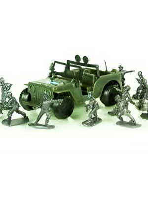 JEEP CHICO C/SOLDADOS ART 1205 GAN