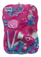 SET BELLEZA PLANCHITA+SECADOR+ACC ART 1125-5/KY-16K/T2770