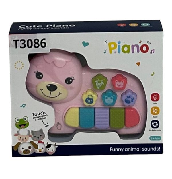 ORGANO INFANTIL ANIMALITOS ART B809702/776/T3086 GAN
