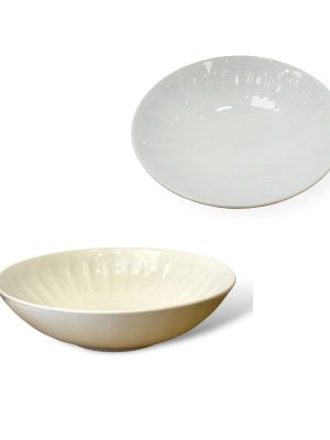 PLATO HONDO BADEM CERAMICA 21X5CM BLANCO 43022F HAN