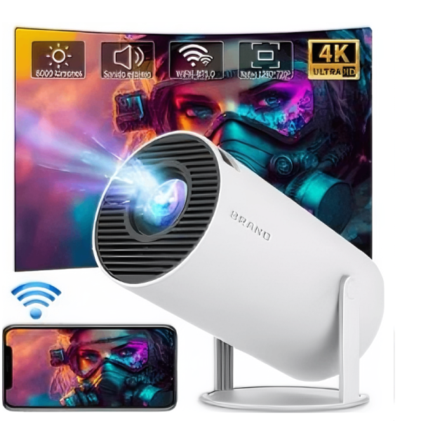 PROYECTOR WIFI 4K ART AF24534 FAÑ