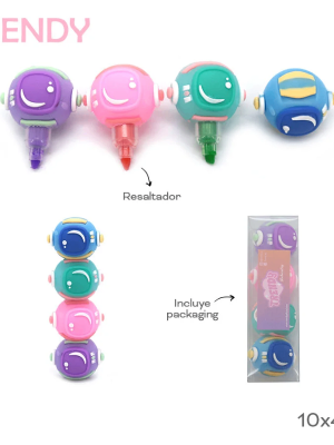 SET RESALTADOR TRENDY ASTRONAUTA X4 ART 17169 BAÑ