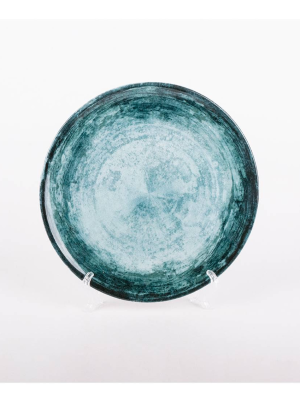 PLATO CERAMICA REDONDO 20,5X2CM ART TR0193 IAN