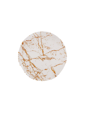 PLATO CERAMICA REDONDO SALPICRE 20X2CM ART TR0046 IAN