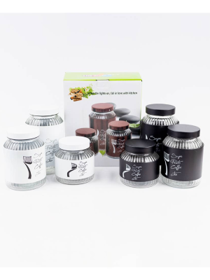 SET FRASCOS X3UNI 11X10,5-15X10-18,5X10,5CM ART CA5647Z IAN