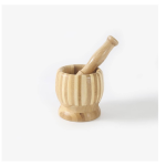 MORTERO DE MADERA 10X10CM ART NS337567 IAN