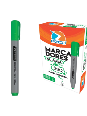 MARCADO AL AGUA PUNTA RED. 220 COLOR VERDE EZCO 403220-V JAN