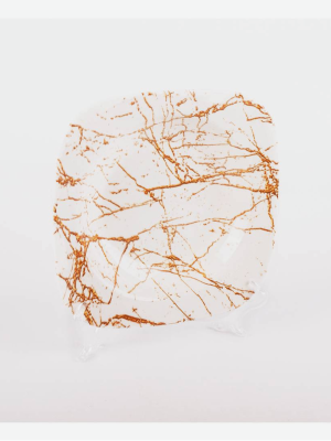 PLATO CERAMICA HONDO CUADRADO SALP 20X20X4CM ART TR0197 IAN