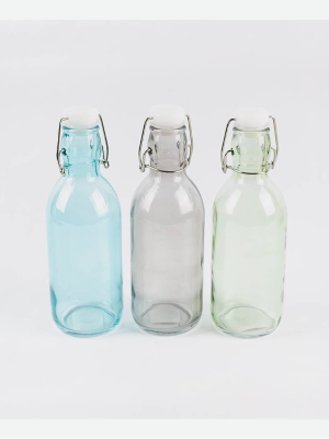 BOTELLA DE VIDRIO 7.5X7.5X29.2CM 500ML ART CA5606 IAN