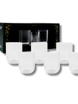 SET VASO CORTO POINT TORNASOLADO X6 ART RM26-111 IAÑ