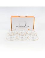 SET TAZAS DE VIDRIO X6UNI ART NS359093 AAÑ