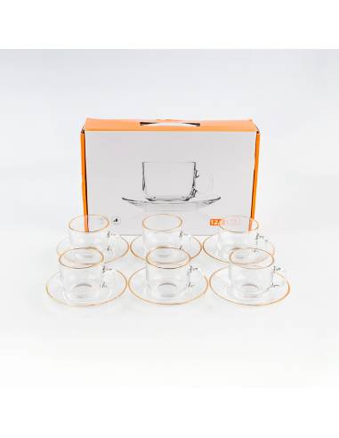 SET TAZAS DE VIDRIO X6UNI ART NS359093 AAÑ