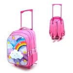 MOCHILA CARRITO CLOUD RAINBOW 16" ART 17359 LAN