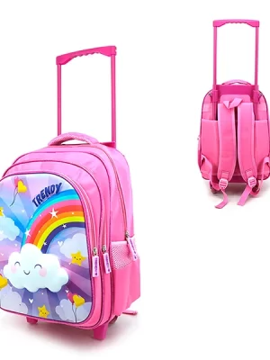 MOCHILA CARRITO CLOUD RAINBOW 16" ART 17359 LAN