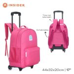 MOCHILA CARRITO INSIDER 17" ART 17509 LAN