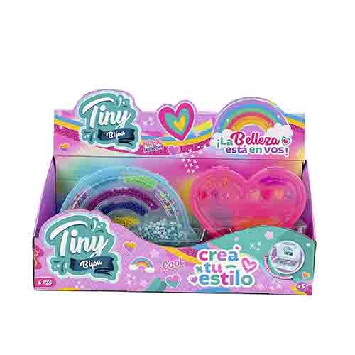 SET DE BIJOUTERIE ARCOIRIS/CORAZON 6PCS 54309 FAÑ