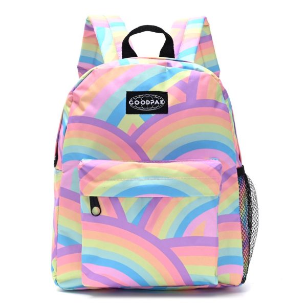 MOCHILA GOODPAK ARCOIRIS 31X27X10.5 12" ART 37519 KAN