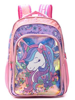 MOCHILA SKORA UNICORNIO  32X45X15 18" ART 37686 KAN