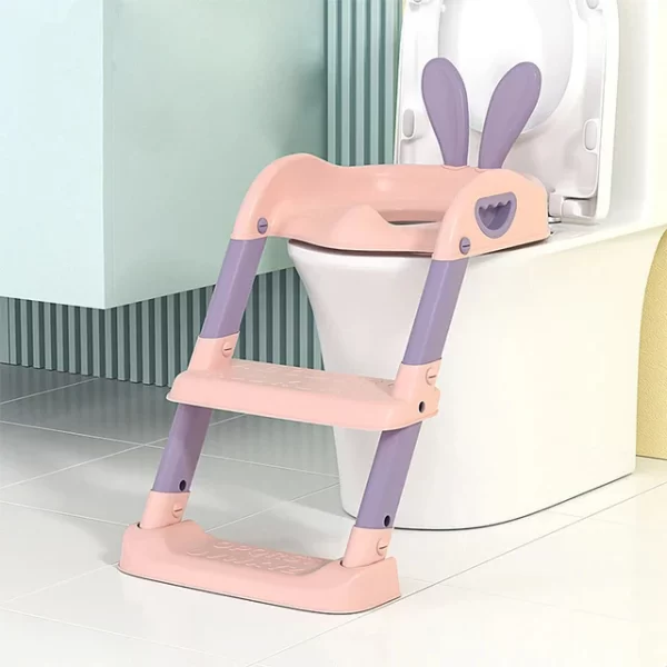 ESCALERITA INFANTIL PARA BAÑO ROSA/AZUL ART RWH0140 KAN