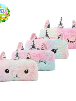 CARTUCHERA DE PELUCHE UNICORNIO LSYD ART 97.1500 KAN