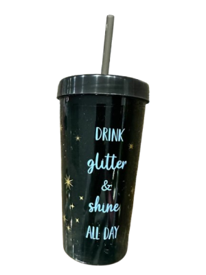 VASO ROCK GLITTER C/SORBETE ART KP-944-1 DAÑ