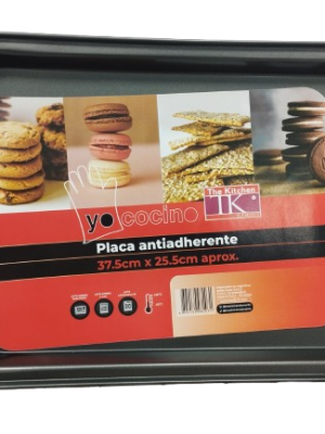 PLACA ANTIADHERENTE 37.5X25.5 CM ART 302278 DAÑ