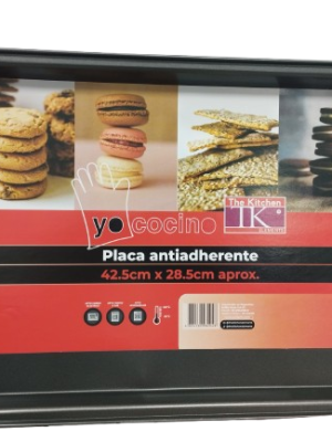 PLACA ANTIADHERENTE 42.5X28.5 CM ART 302285 DAÑ
