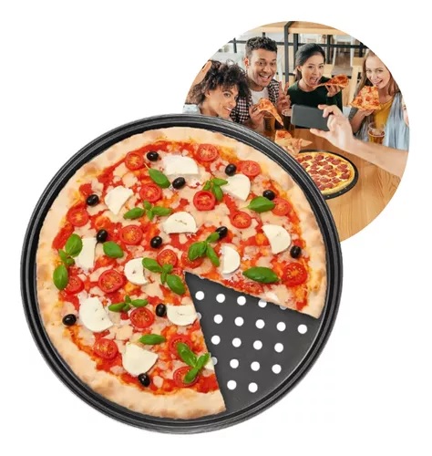 PIZZERA ANTIADHERENTE 33 CM ART 302276 DAÑ