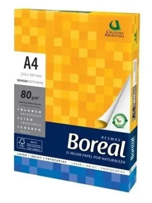 RESMA BOREAL A4 80GR ART 205844 GAÑ
