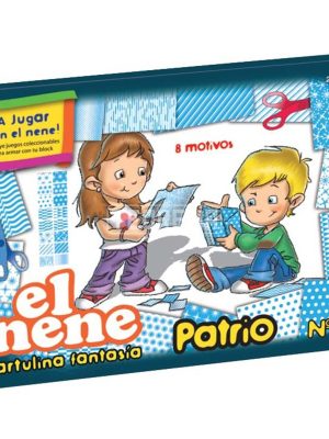 BLOCK CARTULINA FANTASIA PATRIO Nº5 24 HOJAS ART 210219 AAÑ
