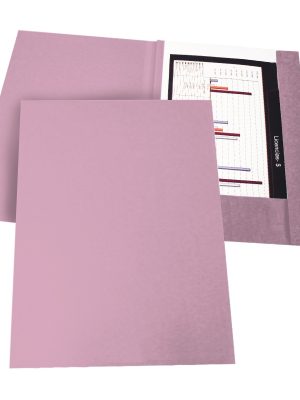 CARPETA OFICIO 3 SOLAPAS ROSA 240 G ART 512097 AAÑ