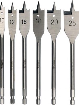 SET MECHAS PLANAS PARA MADERA X6UNI ART AF4636 AAÑ