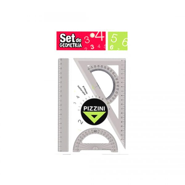 SET GEOMETRIA ESCOLAR X4UNI ART 4114 AAÑ