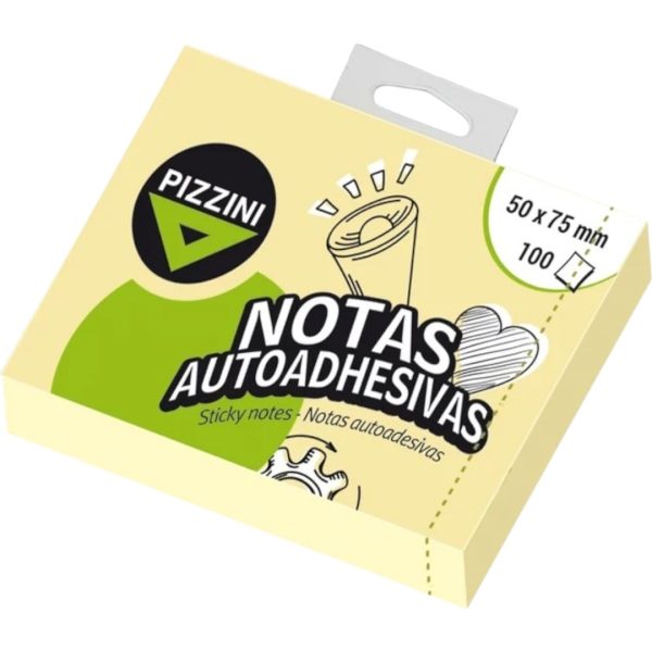 NOTAS AUTOADHESIVAS 100X75MM 100HJS ART NA10075100X1 AAÑ