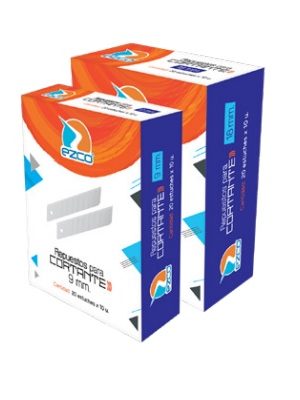 REPUESTO CUTTER 9MM ESTUCHE X10 UNIDADES ART 510110 AAÑ