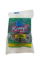 PACK AHORRO 2 ACERO + 1 FIBRA ESPONJA ART 10 HAÑ