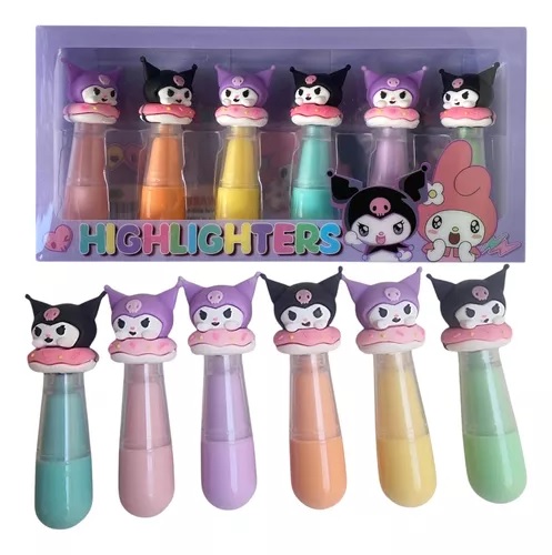 MINI RESALTADORES KUROMI X6 ART 6918 BAÑ