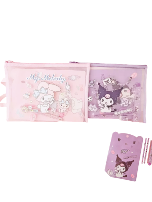 SET A4 DE CARTUCHERA + UTILES SANRIO 409133/3366 CAÑ
