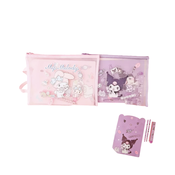 SET A4 DE CARTUCHERA + UTILES SANRIO 409133/3366 CAÑ