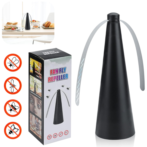 VENTILADOR REPELENTE DE MOSCAS E INSECTOS ART 8023 CAÑ